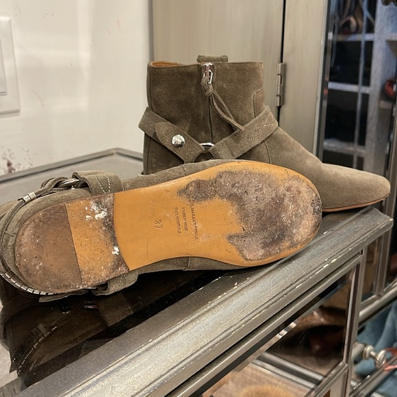 Isabel marant suede, flat booties - Picture 2 of 7
